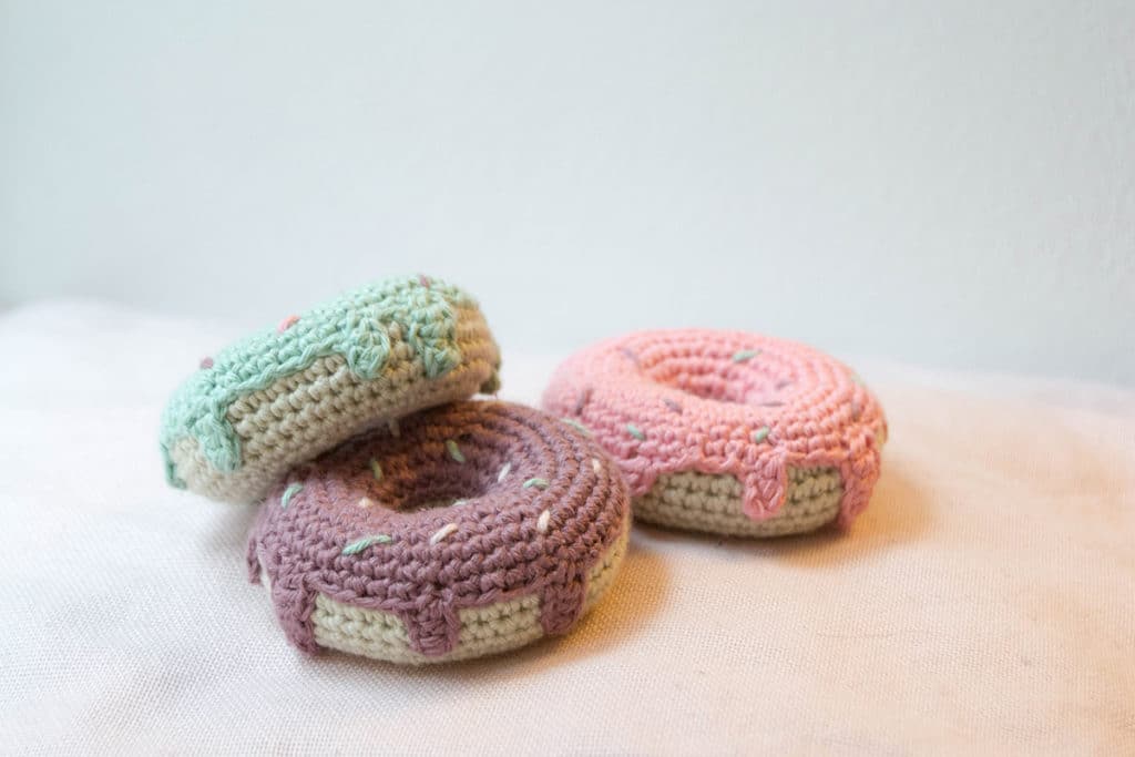 hæklede donuts